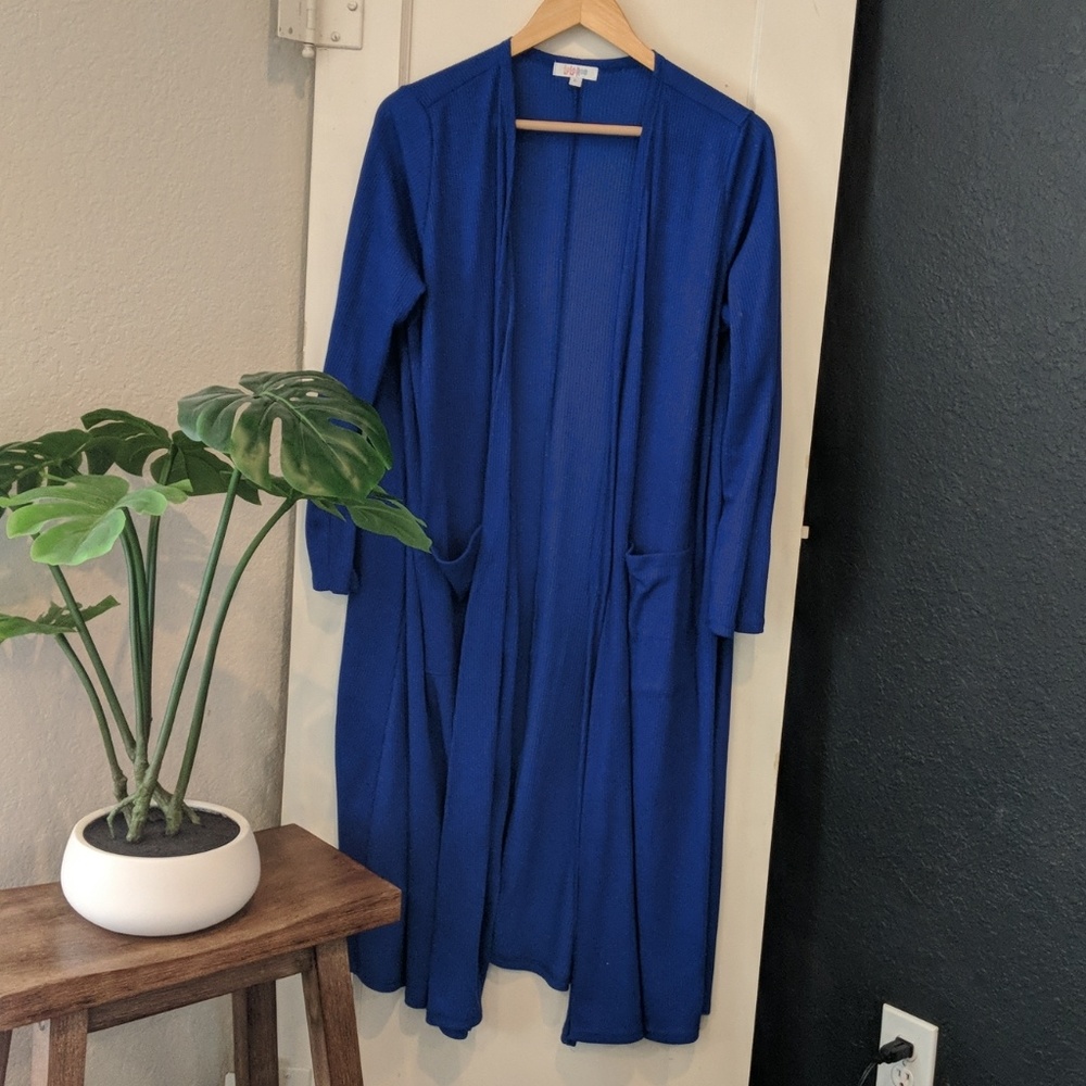 Lularoe blue jacket